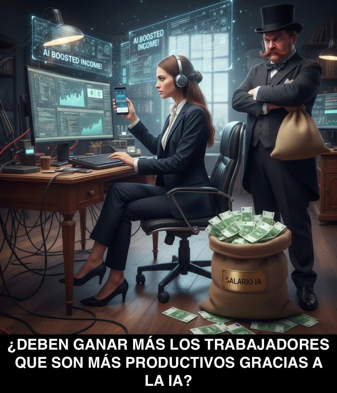 EL DERECHO A LA REVISIÓN SALARIAL ANTE LA MAYOR PRODUCTIVIDAD LABORAL GRACIAS AL USO DE LA IA